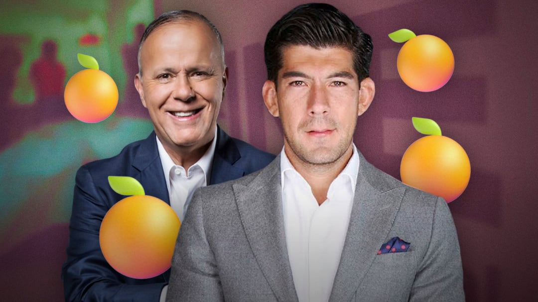 “Te van a llover naranjazos”: Ciro Gómez Leyva le desea suerte a Manuel López San Martín por el primer debate presidencial