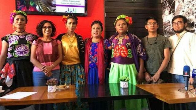 Activistas en Oaxaca
