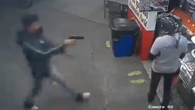 Asalto a repartidor.