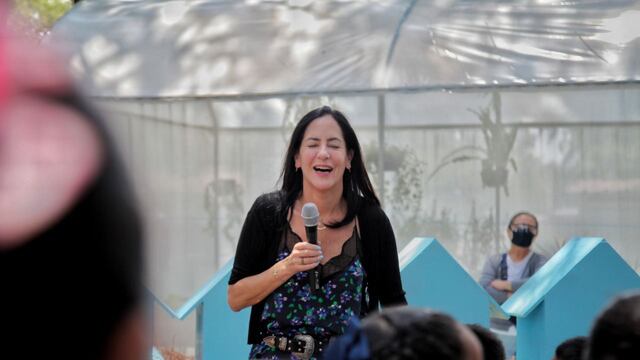 Lía Limón inauguró hoteles para insectos