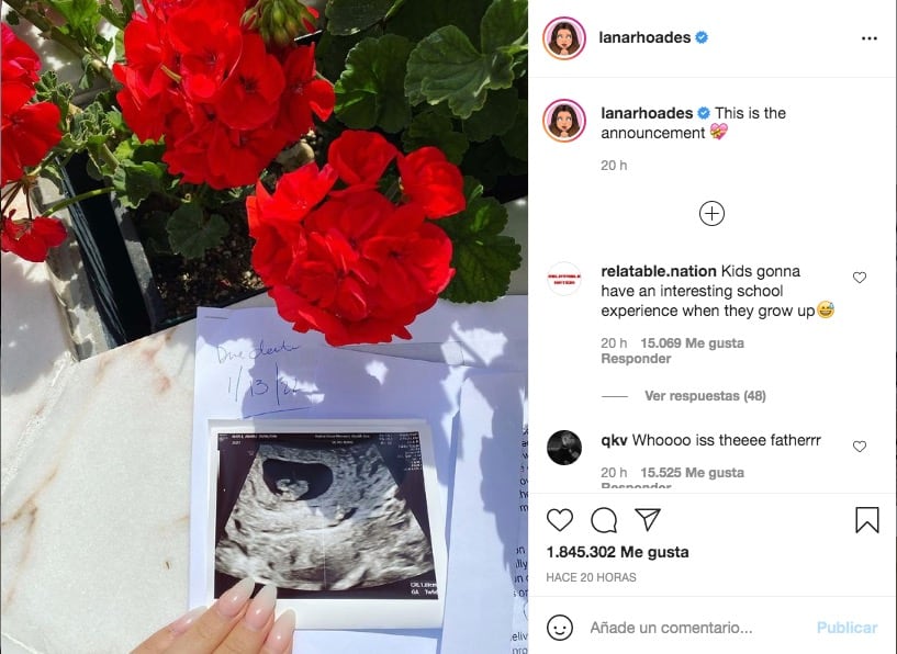 Lana Rhoades Embarazo