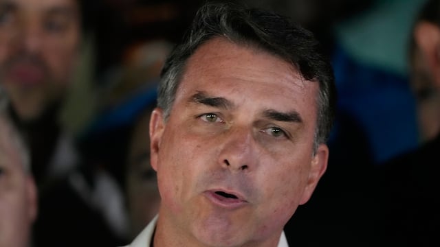 Flávio Bolsonaro, senador de Brasil. EraLDO