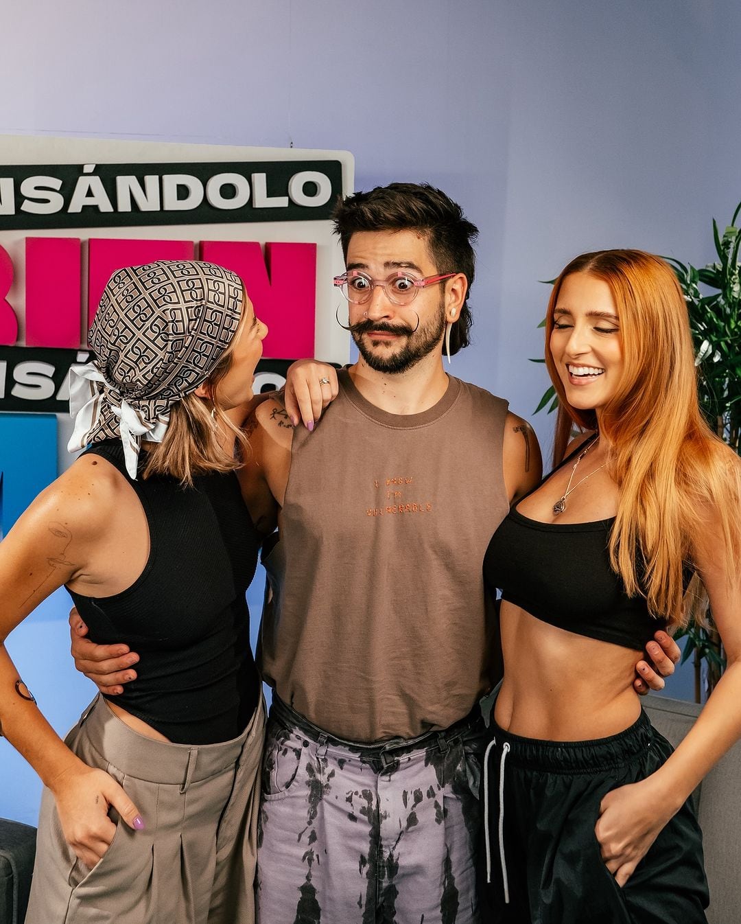 Camilo en el podcast de Stef Roitman y Eliane Gallero.