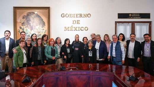 Claudia Sheinbaum se reúne con el Comité Eureka por la verdad y justicia para desaparecidos