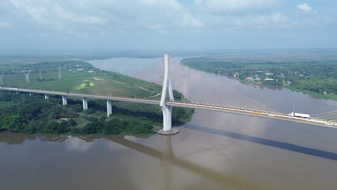 SICT rehabilita el puente Antonio Dovalí Jaime en Veracruz