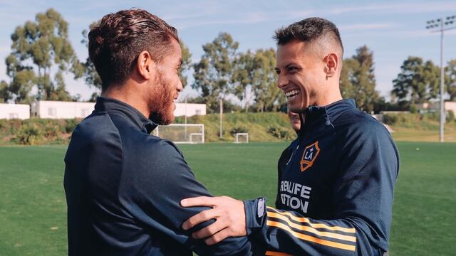 Jona y CH14 con el Galaxy