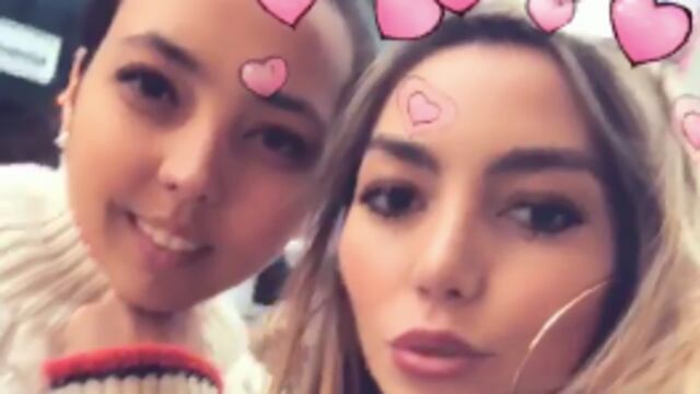 Natasha Moctezuma y Frida Sofía