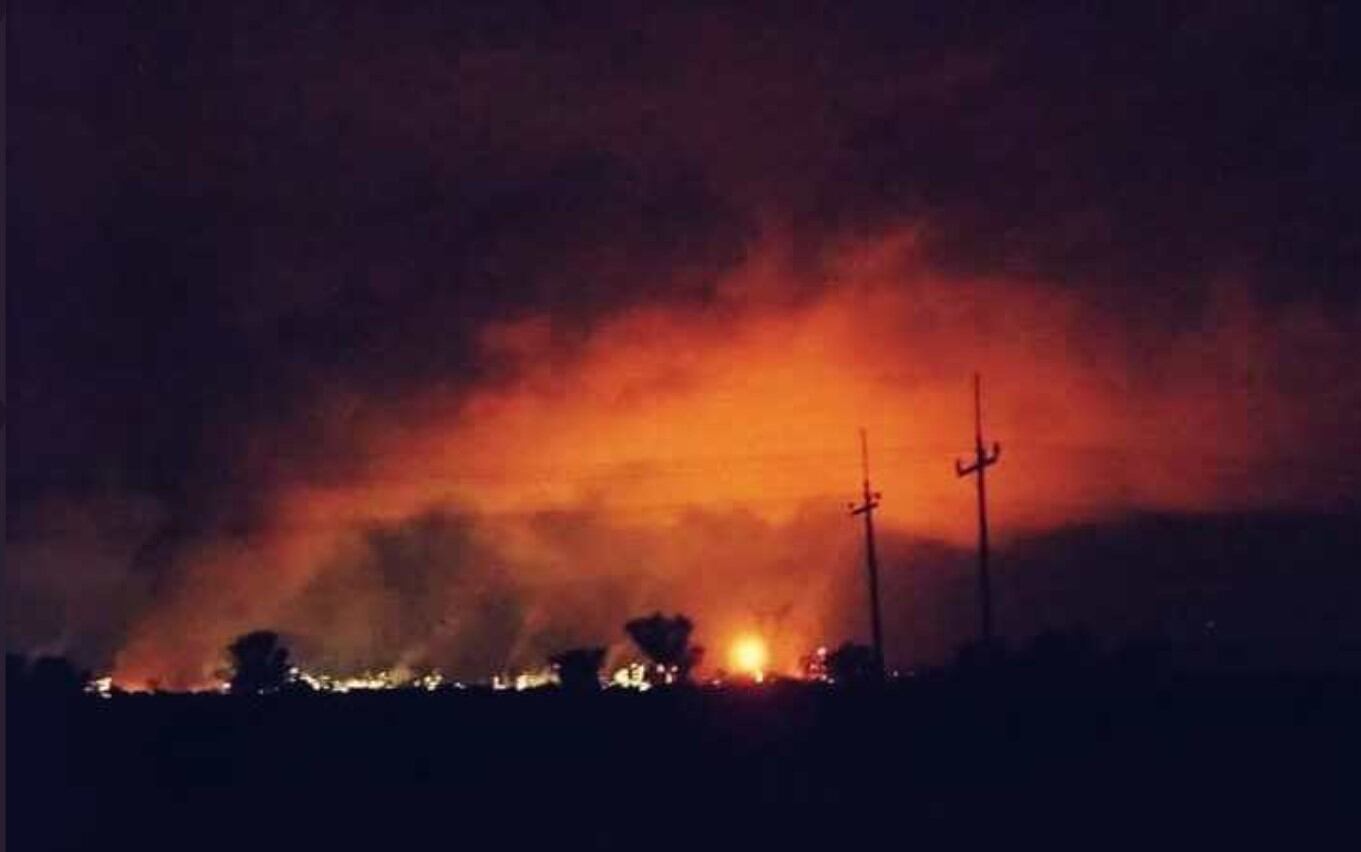 Explosión cercana a la Refinería de Tula