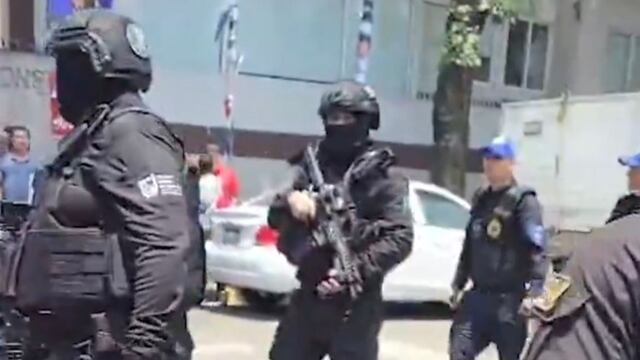 Policía de investigación intenta levantar a simpatizantes de oposición en Miguel Hidalgo