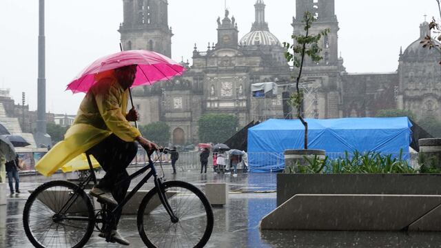 Lluvia en CDMX