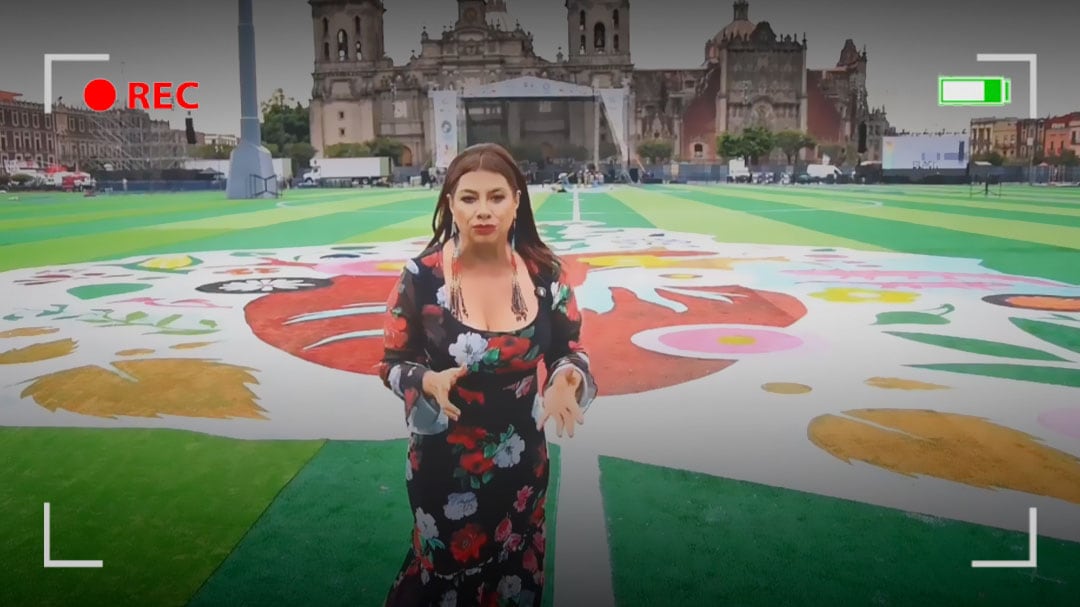 Clara Brugada alista la clase de futbol más grande del mundo