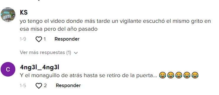 Comentarios de TikTok