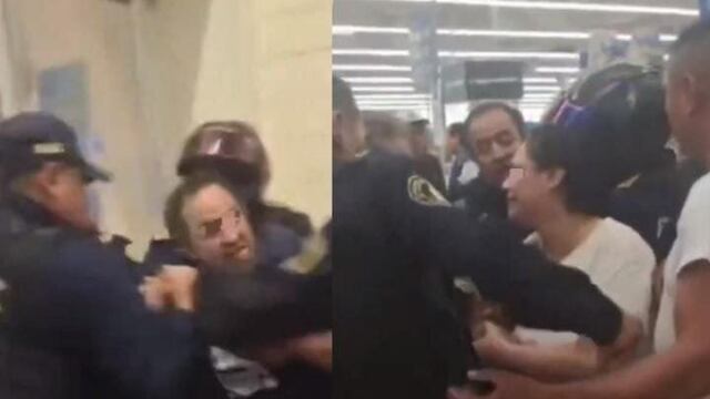 ¿Qué pasó en Walmart de Cuitláhuac? Pelotazo entre elementos de seguridad y farderos