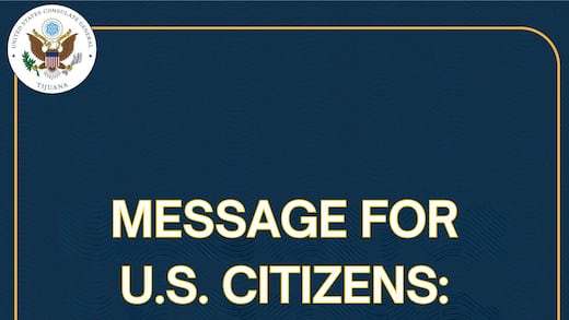 Alerta de seguridad de Estados Unidos tras muerte de estadounidense en Los Cabos