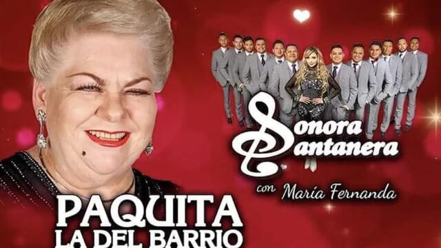 Paquita la del Barrio en concierto
