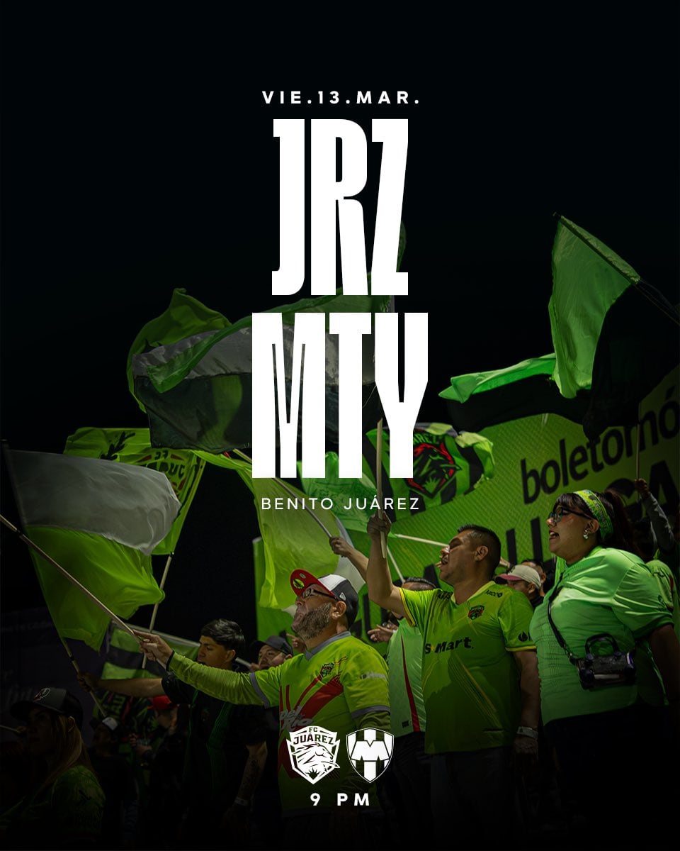 FC Juárez vs Rayados, Jornada 11 de la Liga MX