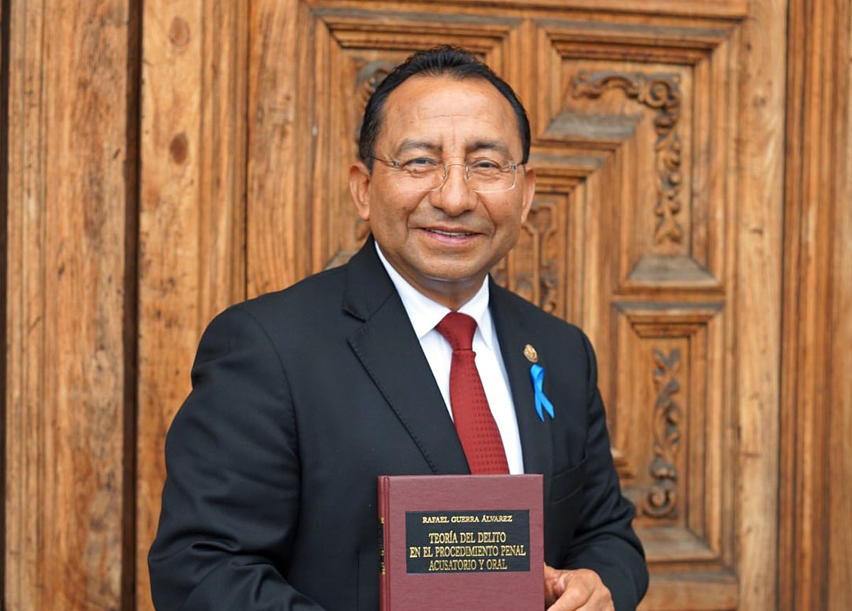 Doctor Rafael Guerra Álvarez, presidente del poder judicial de la CDMX