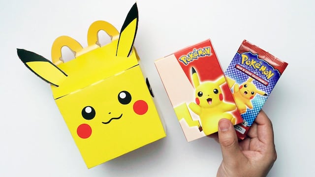 Así lucen las cartas de Pokémon en la Cajita Feliz 2023