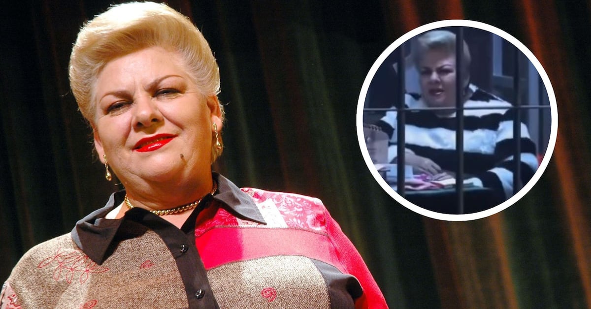 El capítulo de La familia P.Luche donde Paquita la del Barrio se burló de cuando fue a dar a la cárcel por evadir impuestos