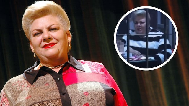 Cuando Paquita la del Barrio salió en La familia P. Luche encarcelada, tal como en la vida real.