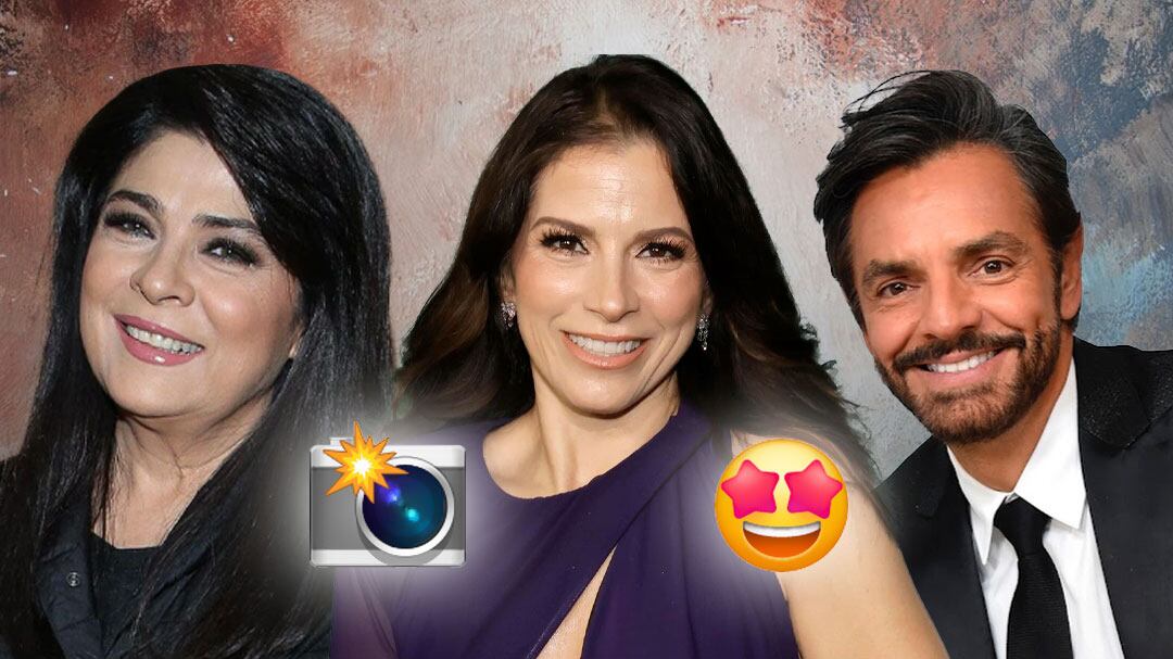 Alessandra Rosaldo se muere por subir las fotos del reencuentro de Eugenio Derbez y Victoria Ruffo