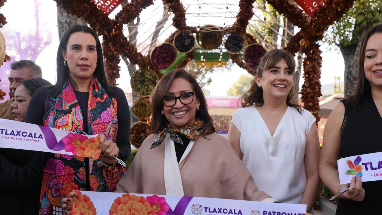 Lorena Cuéllar inaugura “Tlaxcala, la Feria de Ferias 2025”, con más de 500 expositores