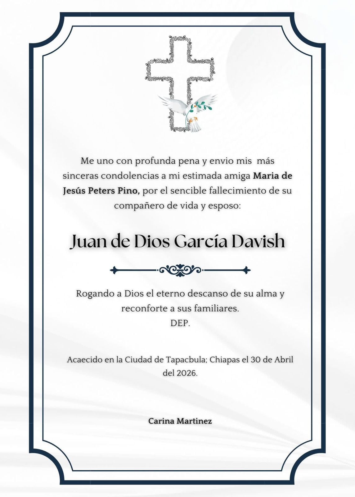 Juan de Dios Garcia Davish murió tras una trayectoria periodística de más de 30 años