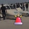 Aeronave aterriza de emergencia en playas de Campeche por falla mecánica