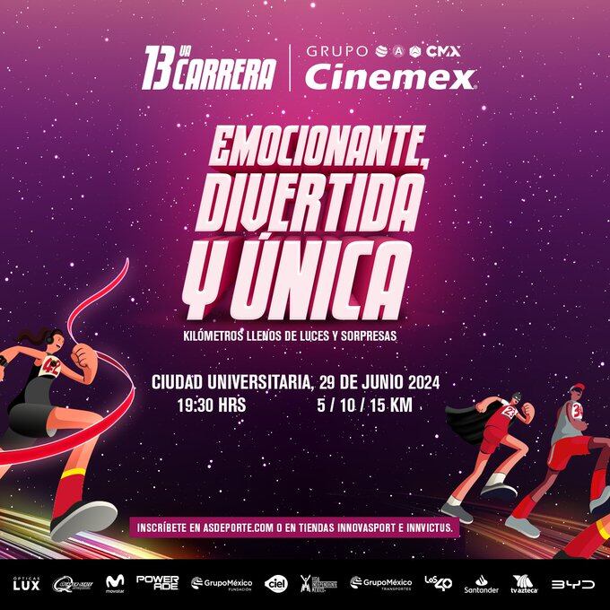 Carrera Cinemex 2024