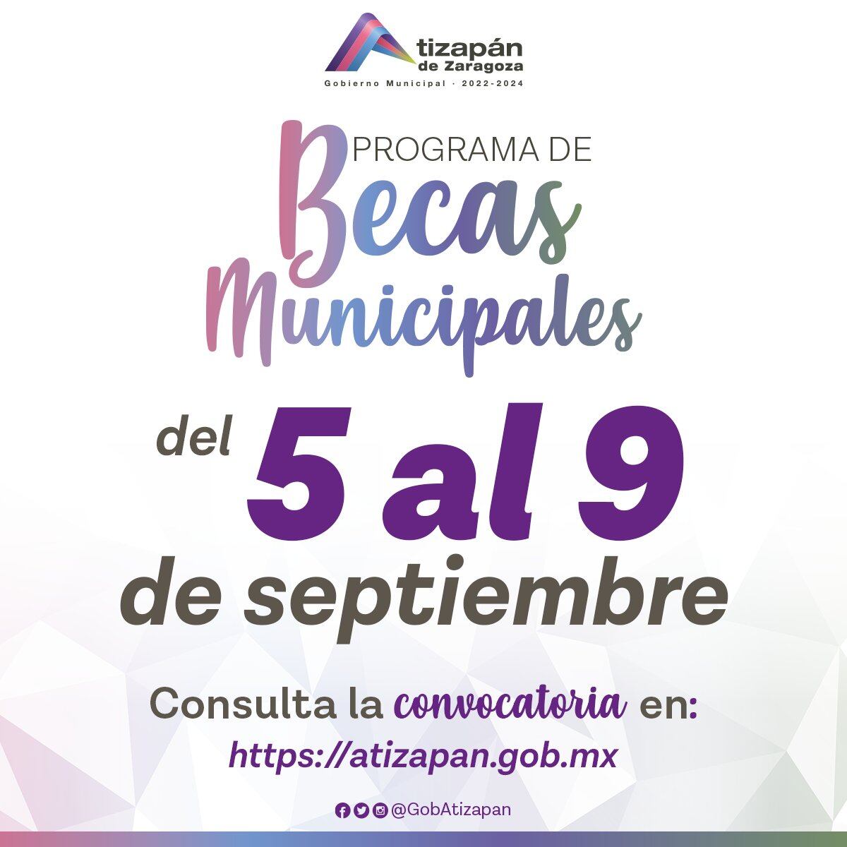 Registro de becas en Atizapán de Zaragoza