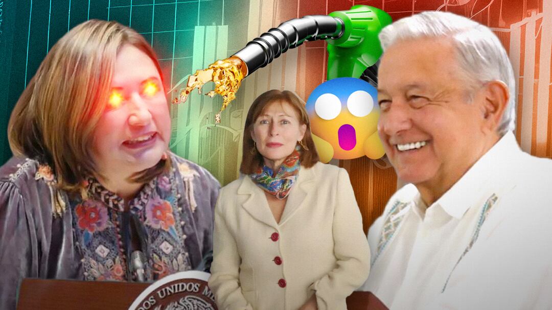 Xóchitl Gálvez se lanza contra AMLO por “gasolinazo” de casi 30 pesos; Tatiana Clouthier le responde