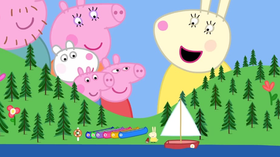 Peppa Pig por el Día de las 7 Maravillas del Mundo