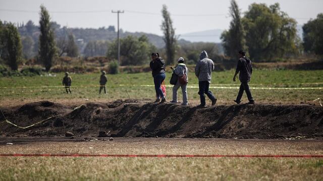 Búsqueda de restos en Tlahuelilpan