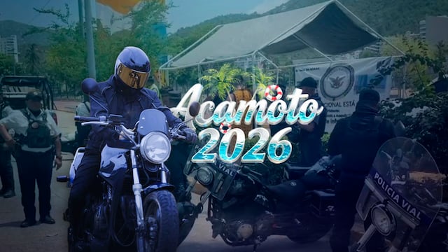 Motociclistas desafían prohibición y llegan al Acamoto 2026