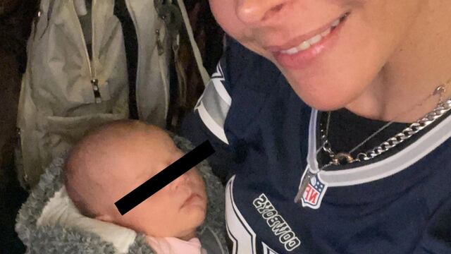 Vanessa Guzmán y su nieta