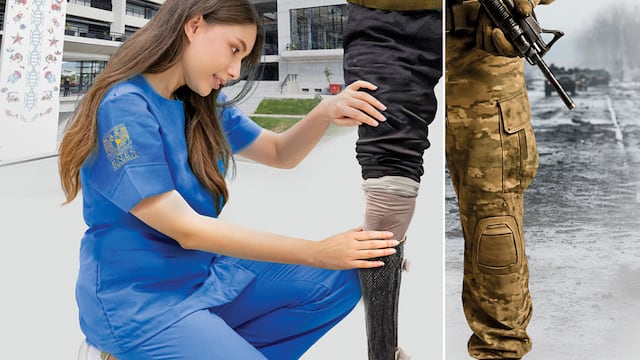 UNAM presume dar prótesis a soldados ucranianos