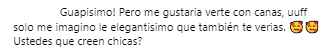 Piden a Chayanne que mejor se deje las canas.
