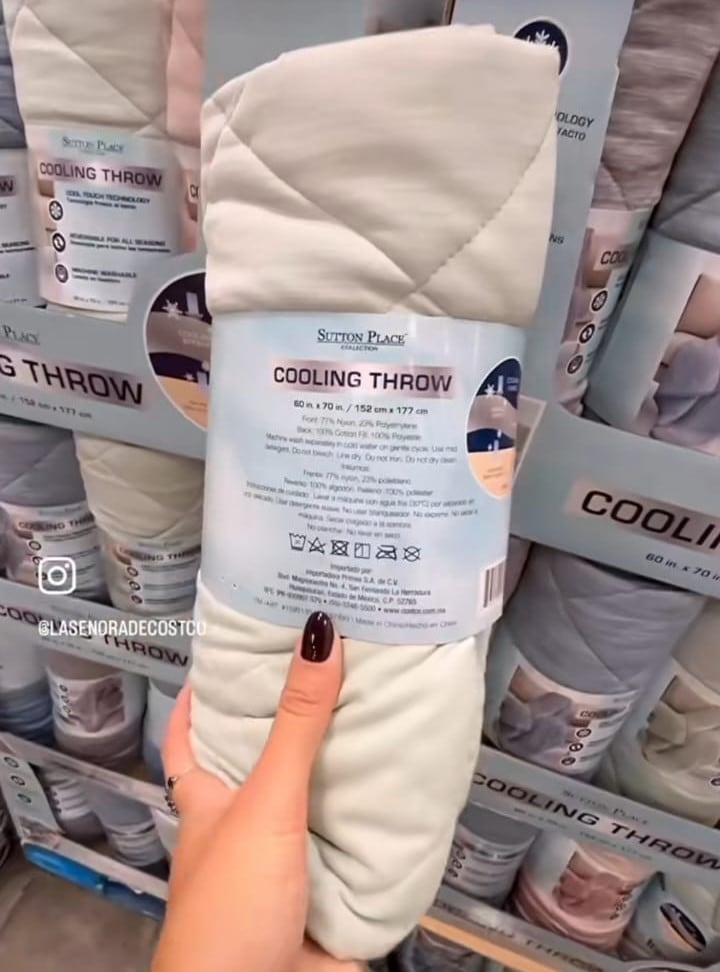 Cobija refrescante de Costco