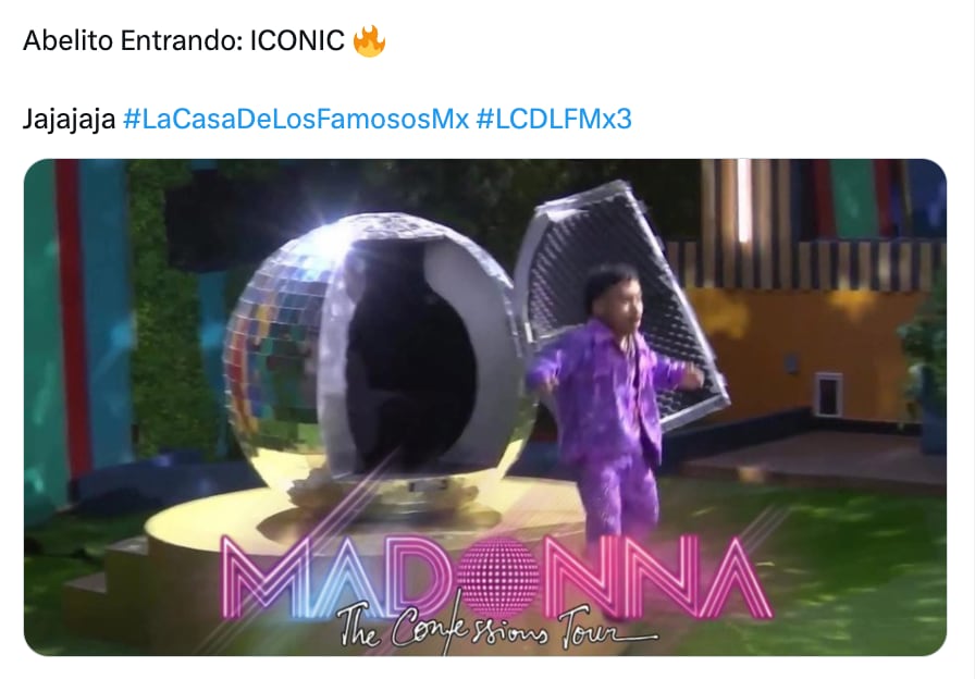 Meme de El Abelito en La Casa de los Famosos México 2025