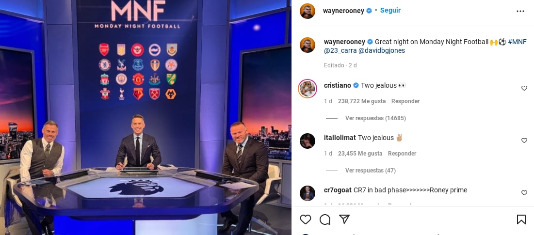 Rooney (Foto: Instagram)