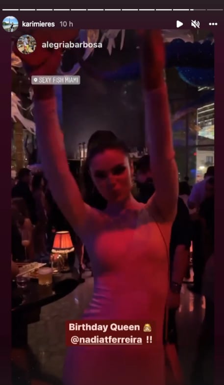 Nadia Ferreira, novia de Marc Anthony celebra su cumpleaños 23.