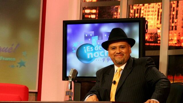 René Franco, locutor.