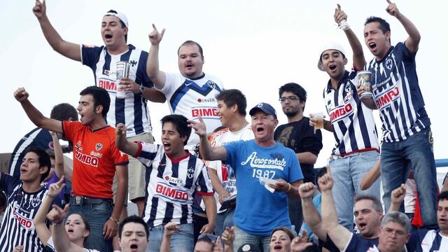Fans de Rayados.