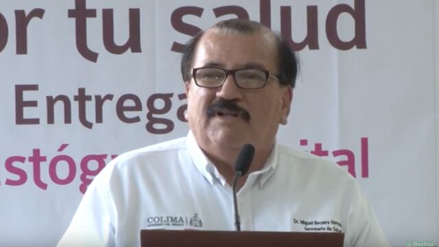 Miguel Becerra, exsecretario de Salud y Bienestar Social de Colima