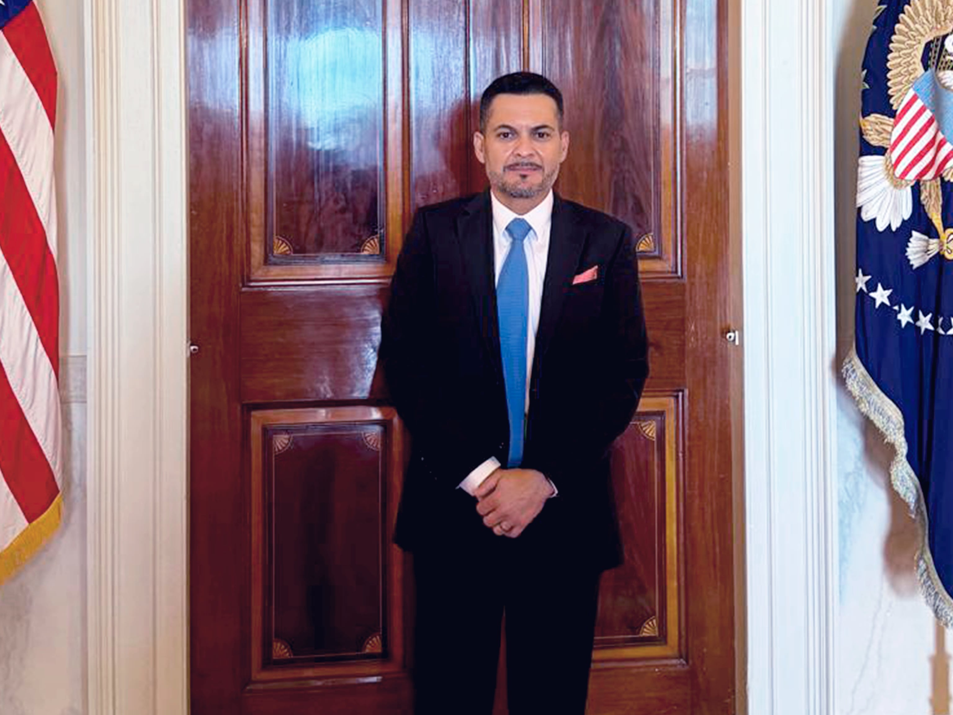 El empresario mexicano Juan José Arellano acude a la Casa Blanca