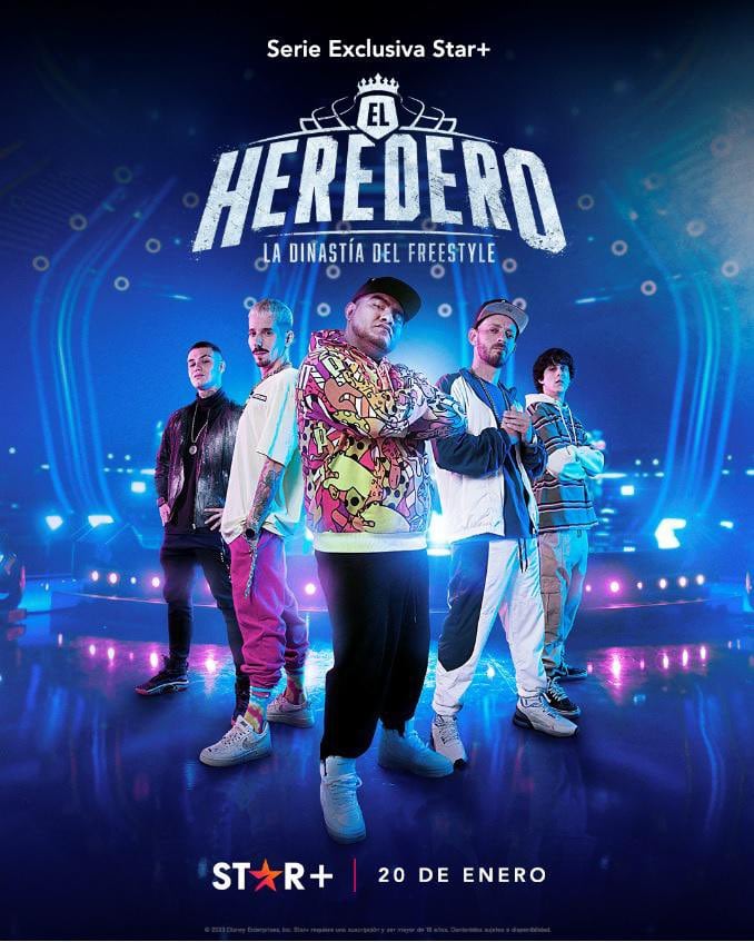 El Heredero, reality show de freestyle donde Aczino participa.