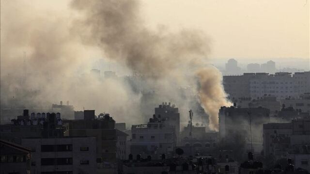 Israel bombardeó la Franja de Gaza/EFE