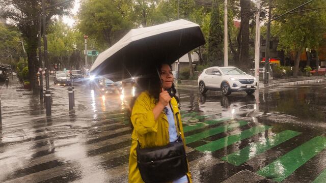 Lluvias en CDMX