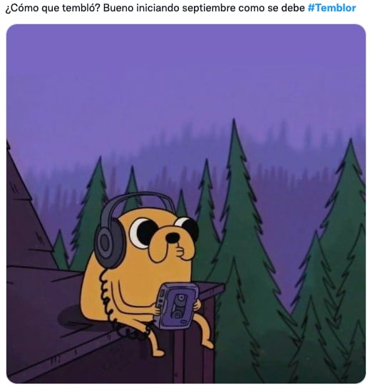 Memes por sismo en septiembre