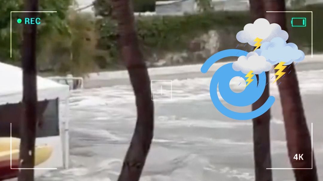 Huracán Rachel provoca olas de hasta 6 metros en playas de Colima